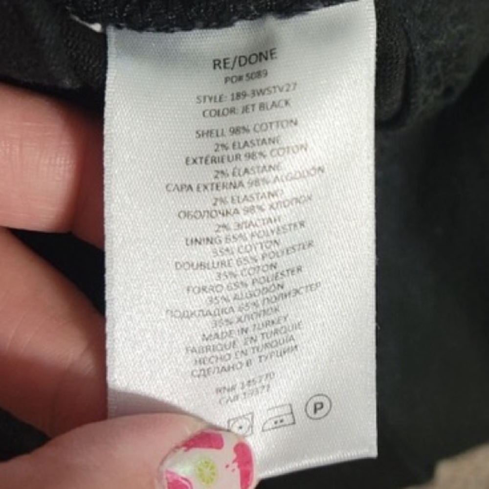 Re/Done Jeans High Rise - Picture 7 of 8